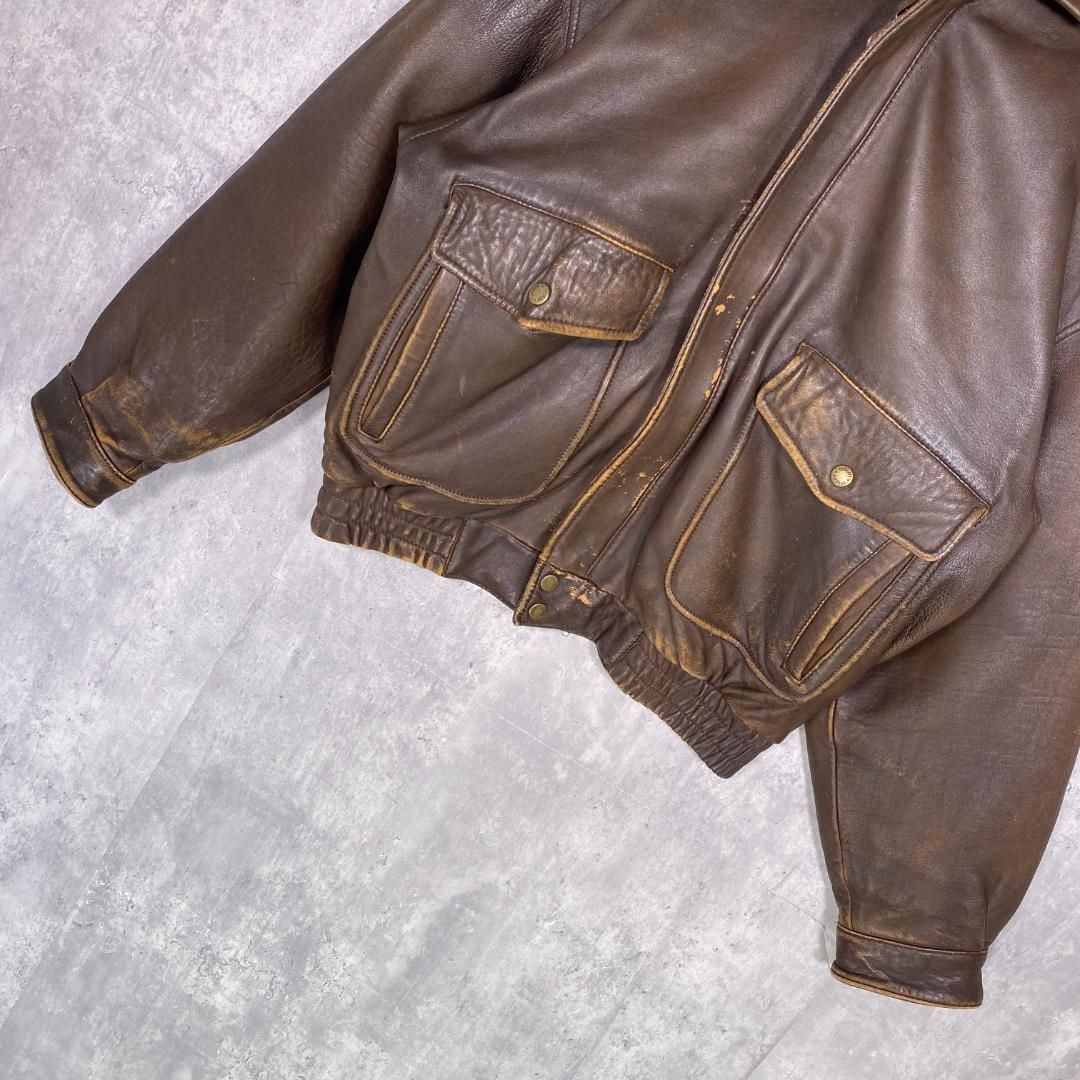 その他ブランド / レザージャケット・ブルゾン/L/羊革/BRW/BRUNATI/フライトレザー BRUNATI』 (L) フライトレザージャケット - メルカリ
