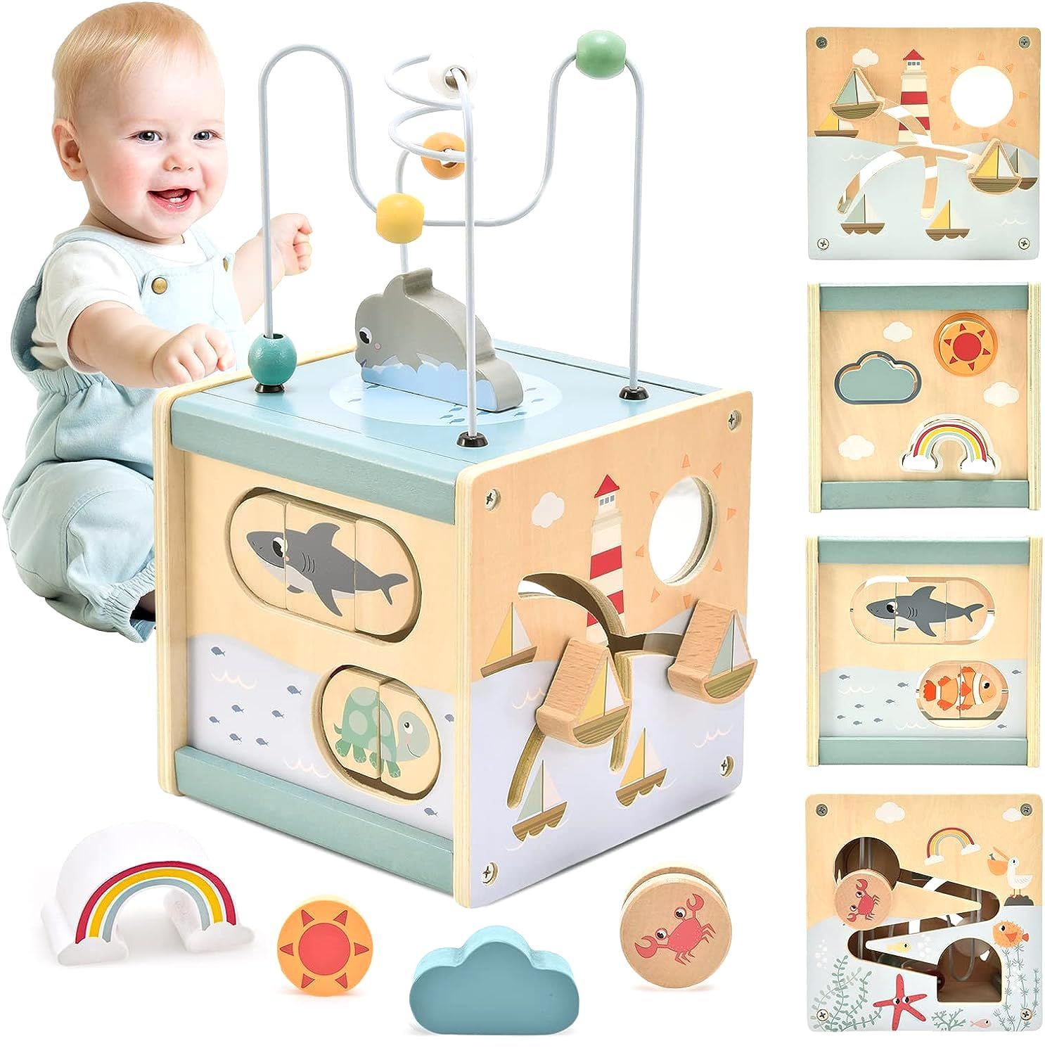 Homehalo モンテッソーリ おもちゃ 知育玩具 女の子 男の子 1歳 2歳 3