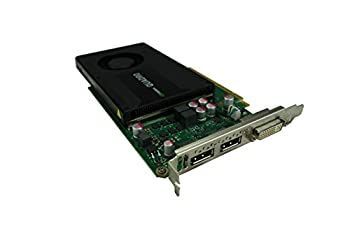 中古】 hp Nvidia Quadro K2000 2GB 2X DisplayPort + DVI PCI-e