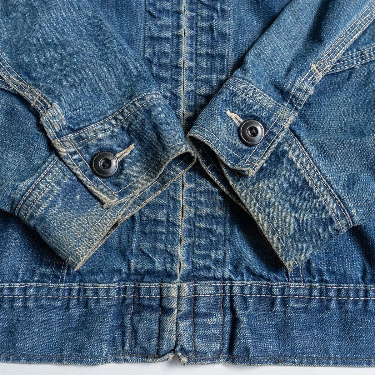60's vintage Lee 91-B デニム ワークジャケット USA製 ビッグサイズ46以上/60S】LEE 【91-B JELT DENIM デニム ワーク