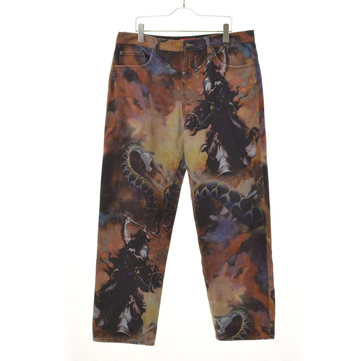 SUPREME×FrankFrazetta】24AW Frank Frazetta Loose Fit Jeanデニム 