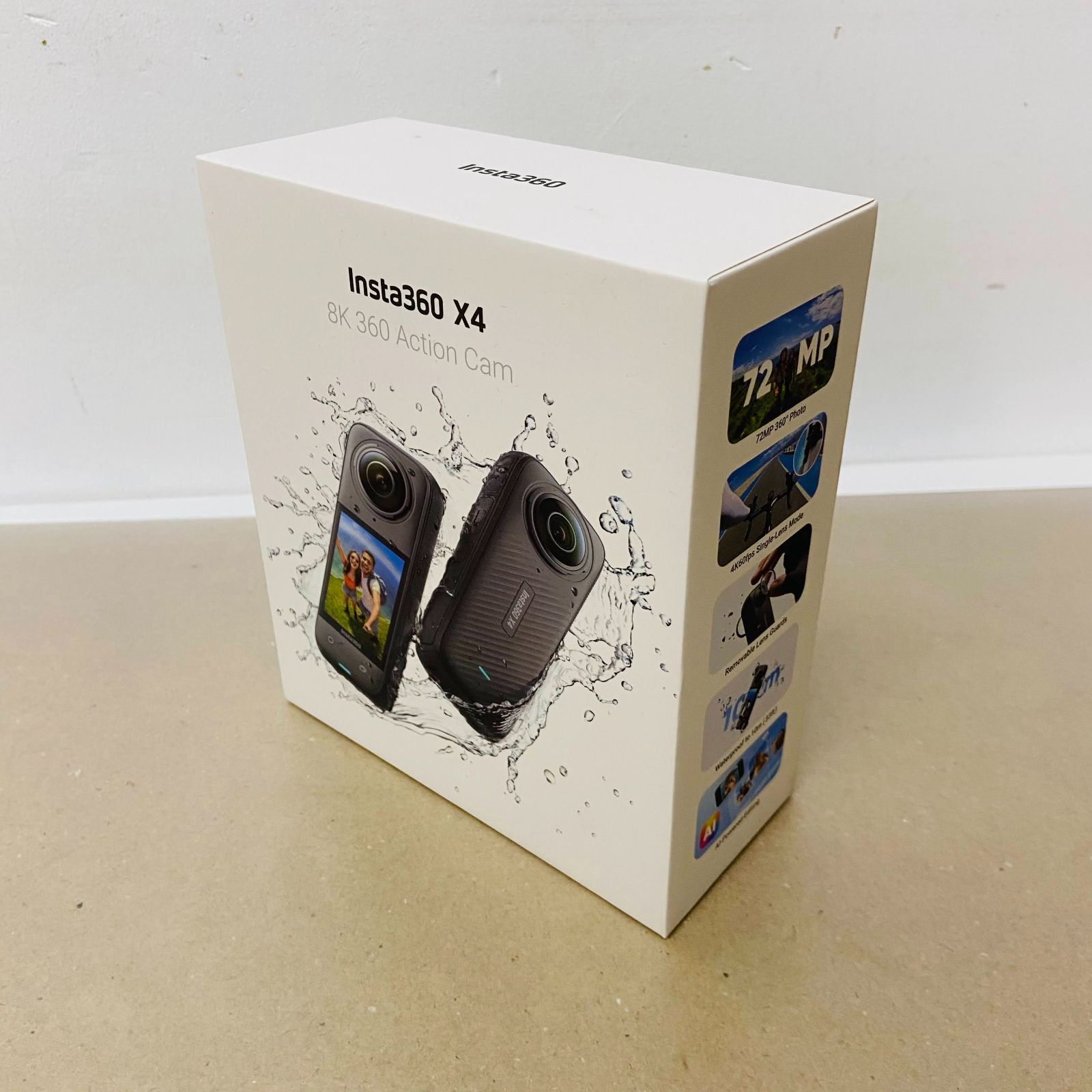 美品 Insta360 X4 8K 360 Action Cam インスタ アクションカメラ 