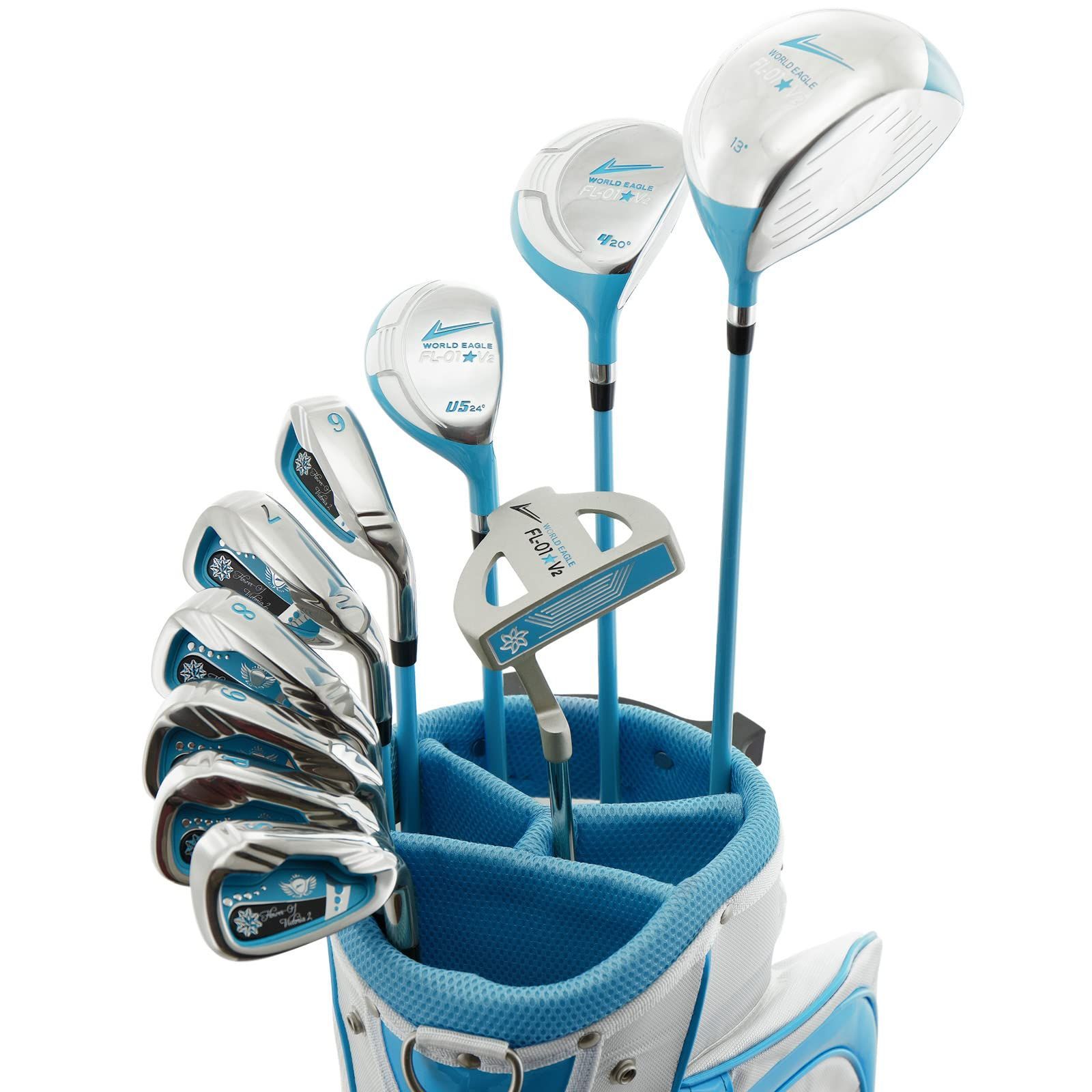 WORLD EAGLE F-01α ゴルフセット 10本 初心者 フレックスR 楽天市場】ワールドイーグル F-01α 13点メンズセット 人気 ランキング