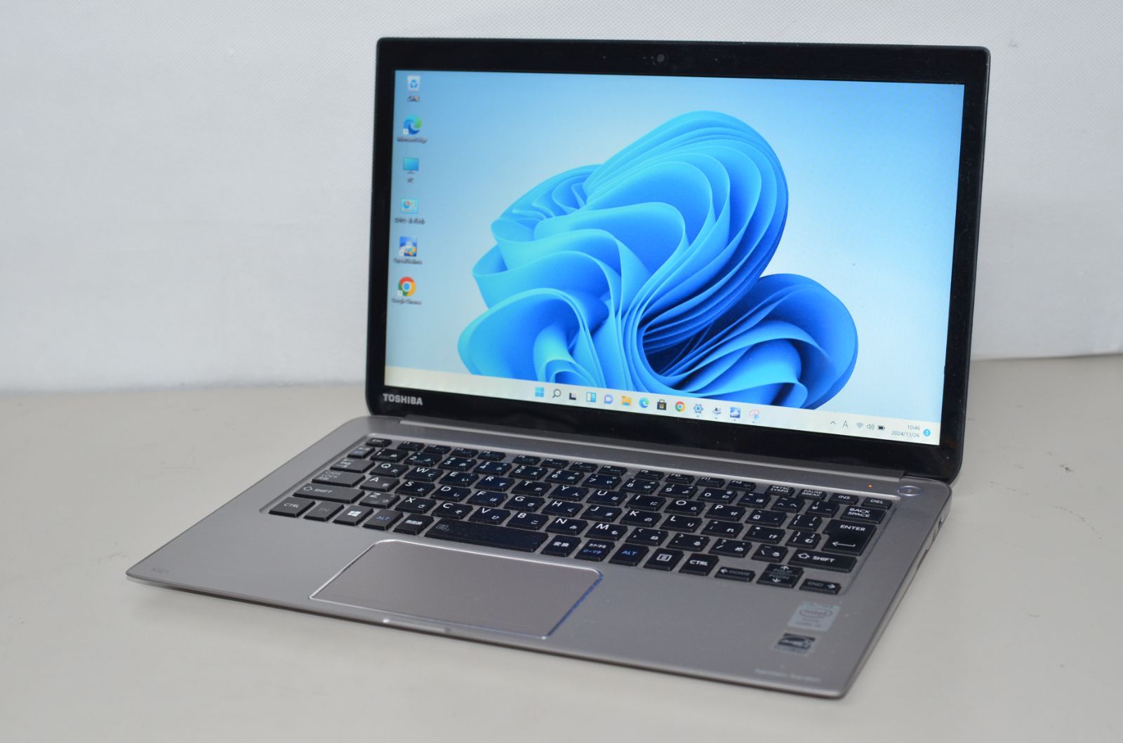  中古ノートパソコン 東芝dnabook V63/27M Windows11+office 高性能core i5-4210U/メモリ8GB/爆速SSD128GB/13.3インチ/WEBカメラ/無線内蔵 Windowsノート本体