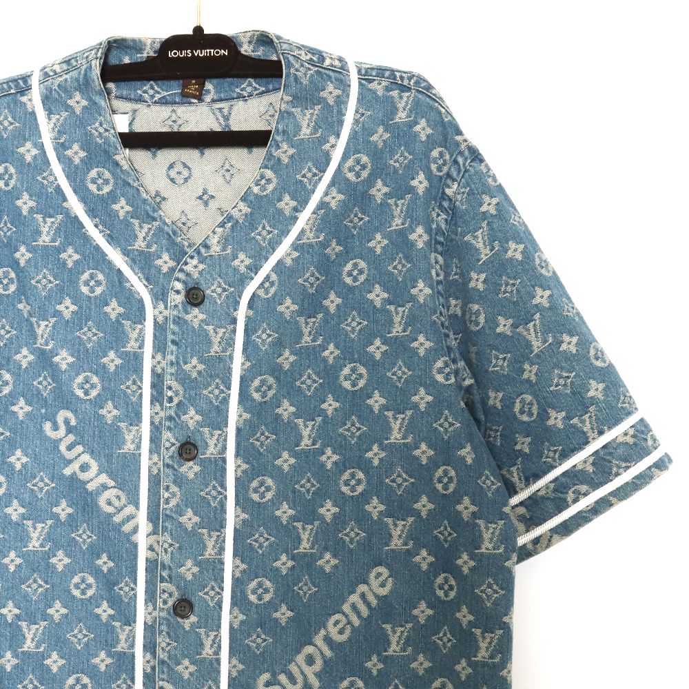 SUPREME × LOUIS VUITTON ベースボールシャツ Sサイズ - メルカリ SUPREME × LOUIS VUITTON ベースボールシャツ Sサイズ - メルカリ