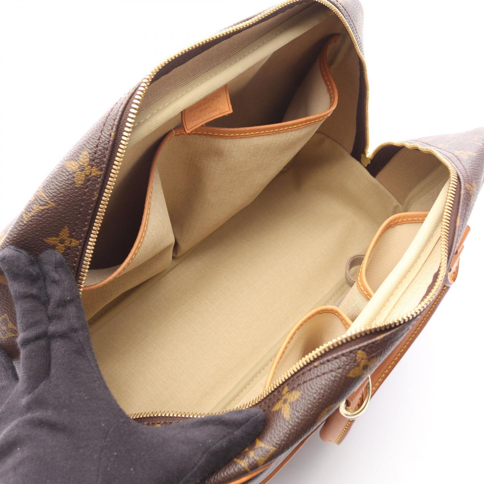 ルイ・ヴィトン LOUIS VUITTON ハンドバッグ ドーヴィル ボーリング  