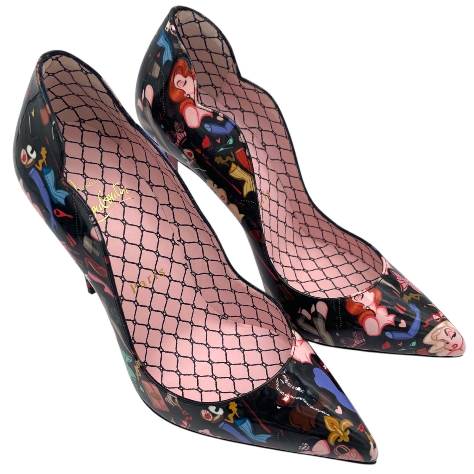 希少 Christian Louboutin クリスチャン ルブタン パンプス