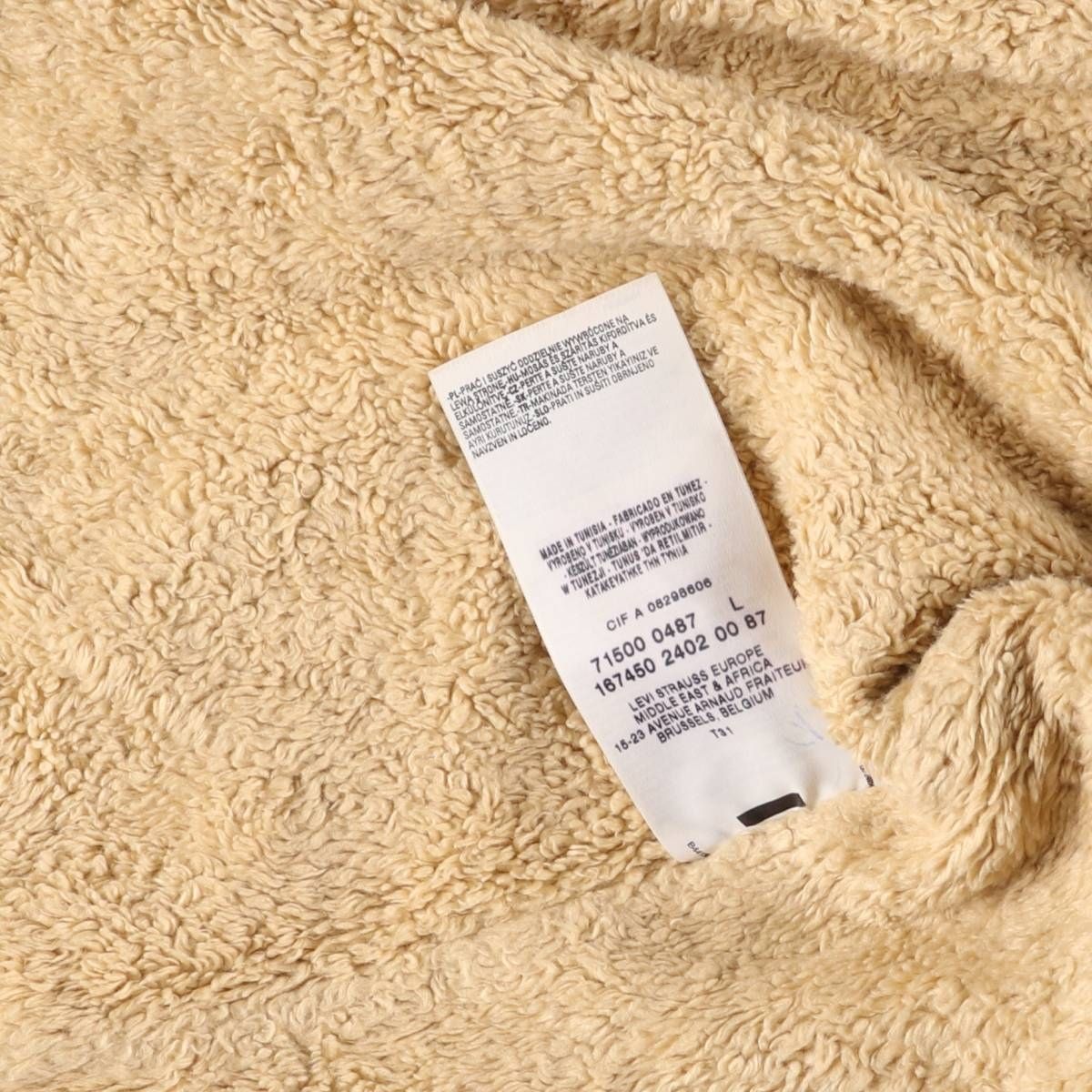 古着 00年代 リーバイス Levi s 71500-0487 ユーロモデル デニムボアジャケット メンズL相当 eaa560930 KANDAIZUMI_COM