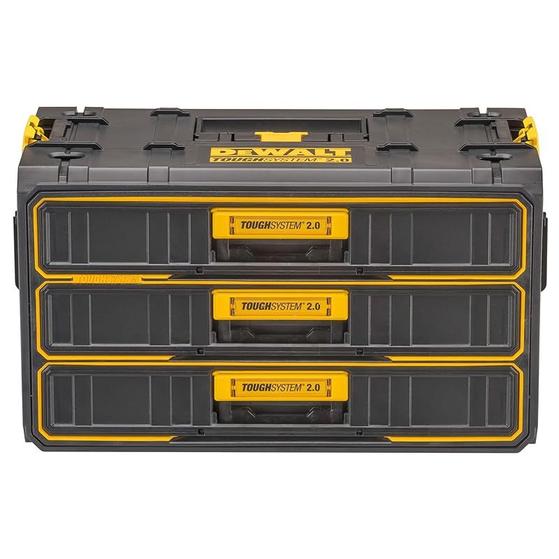 デウォルト DEWALT タフシステム2.0 3段 引き出し チェスト DWST08330-1 0
