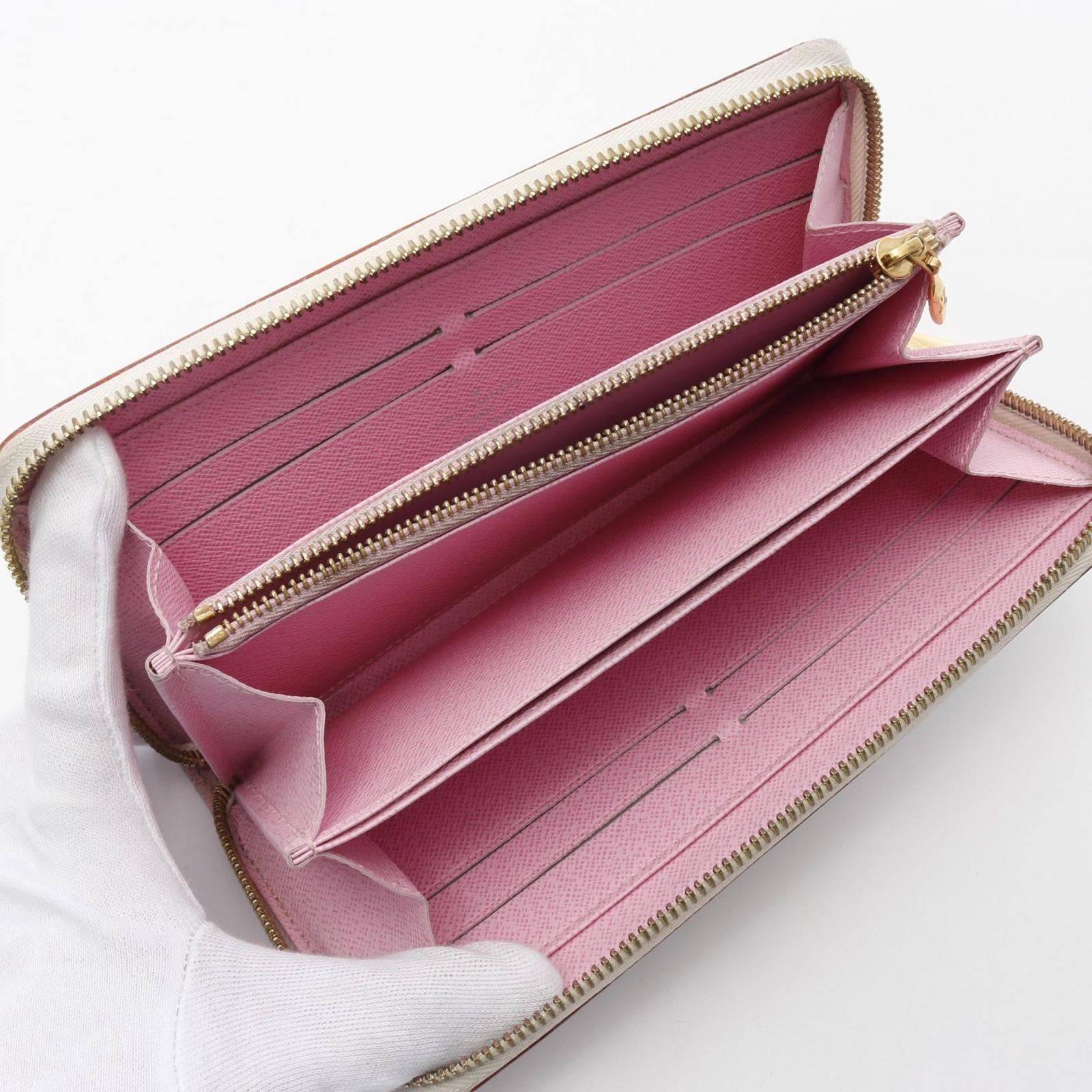 LOUIS VUITTON モノグラム ジッピーウォレット長財布 レザー LOUIS