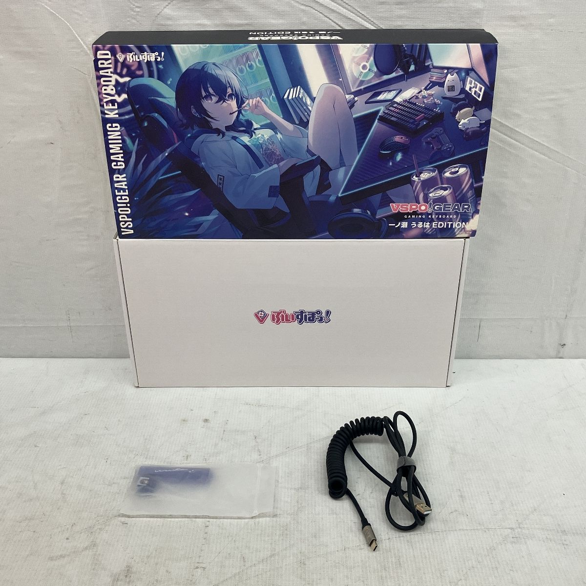 ぶいすぽキーボード　一ノ瀬うるは　新品未開封シュリンク付 ぶいすぽ！キーボード 一ノ瀬うるは - メルカリ