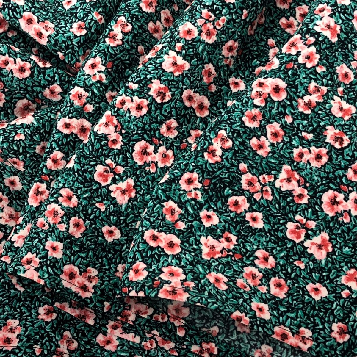 IENA イエナ 21SS ミニフラワーティアードワンピース グリーン 小花柄 
