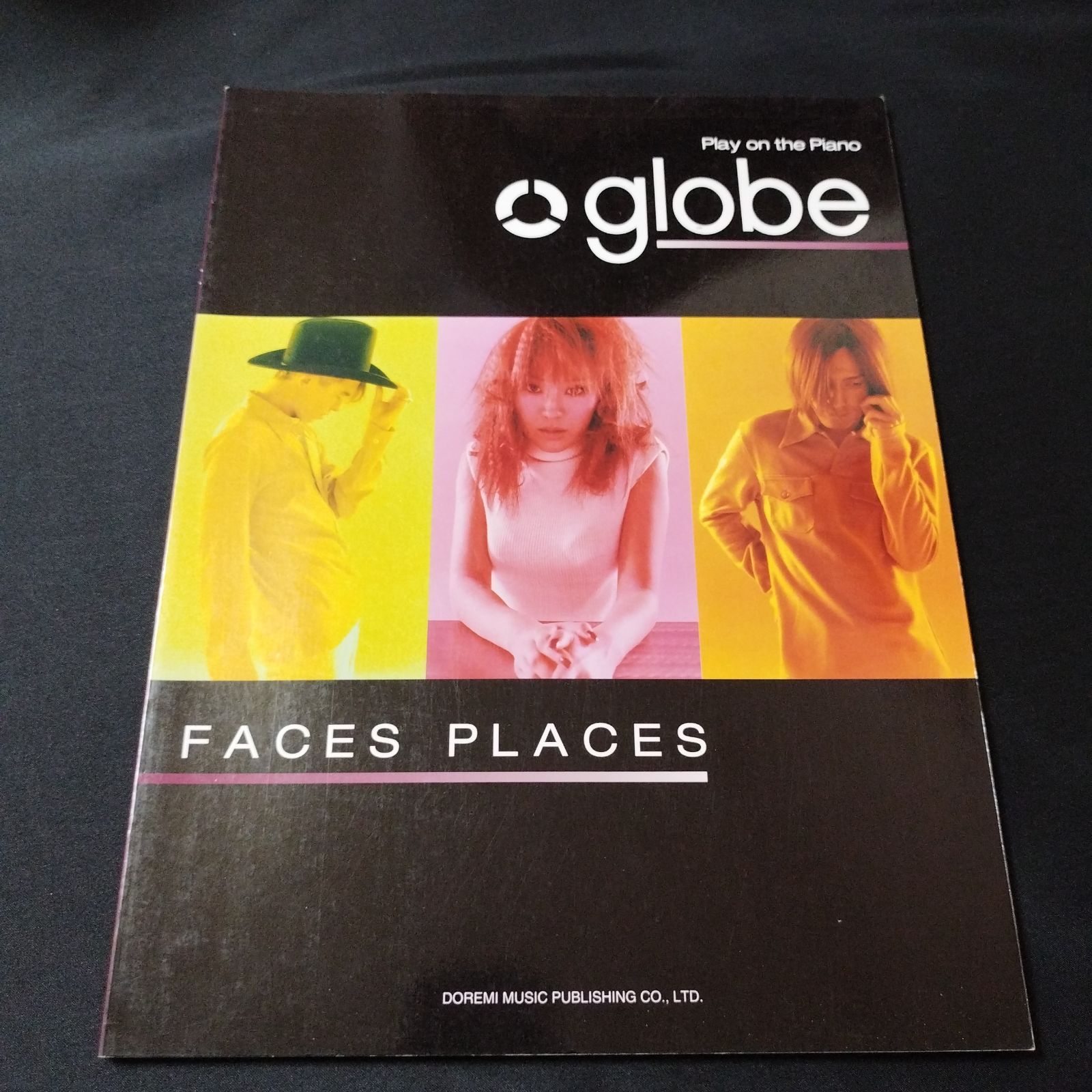 ピアノ弾き語り globe FACES PLACES 1997年発行 楽譜 棚Ma3 - メルカリ