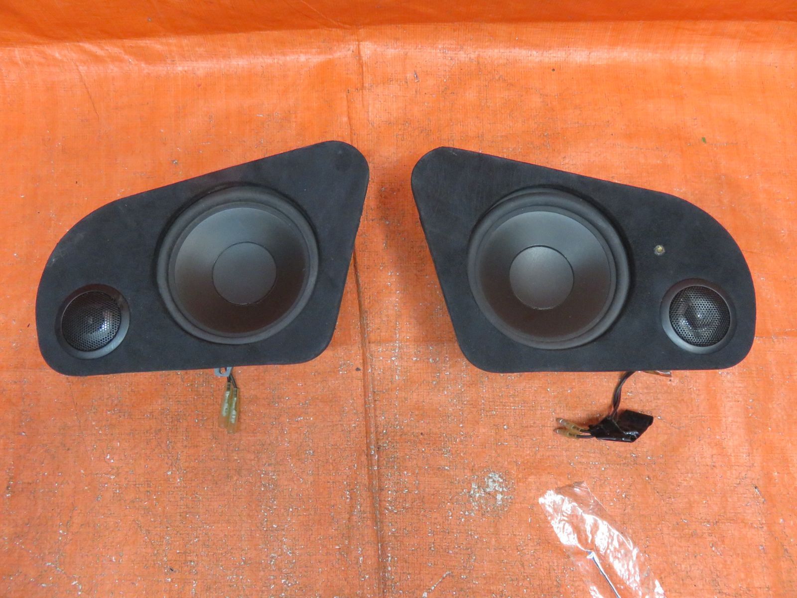 LA4314* 音出しOK Boston Acoustics Pro 13cm 2WAY セパレートスピーカー ツイーターセット| BOSTON 5.5LF 凹み有