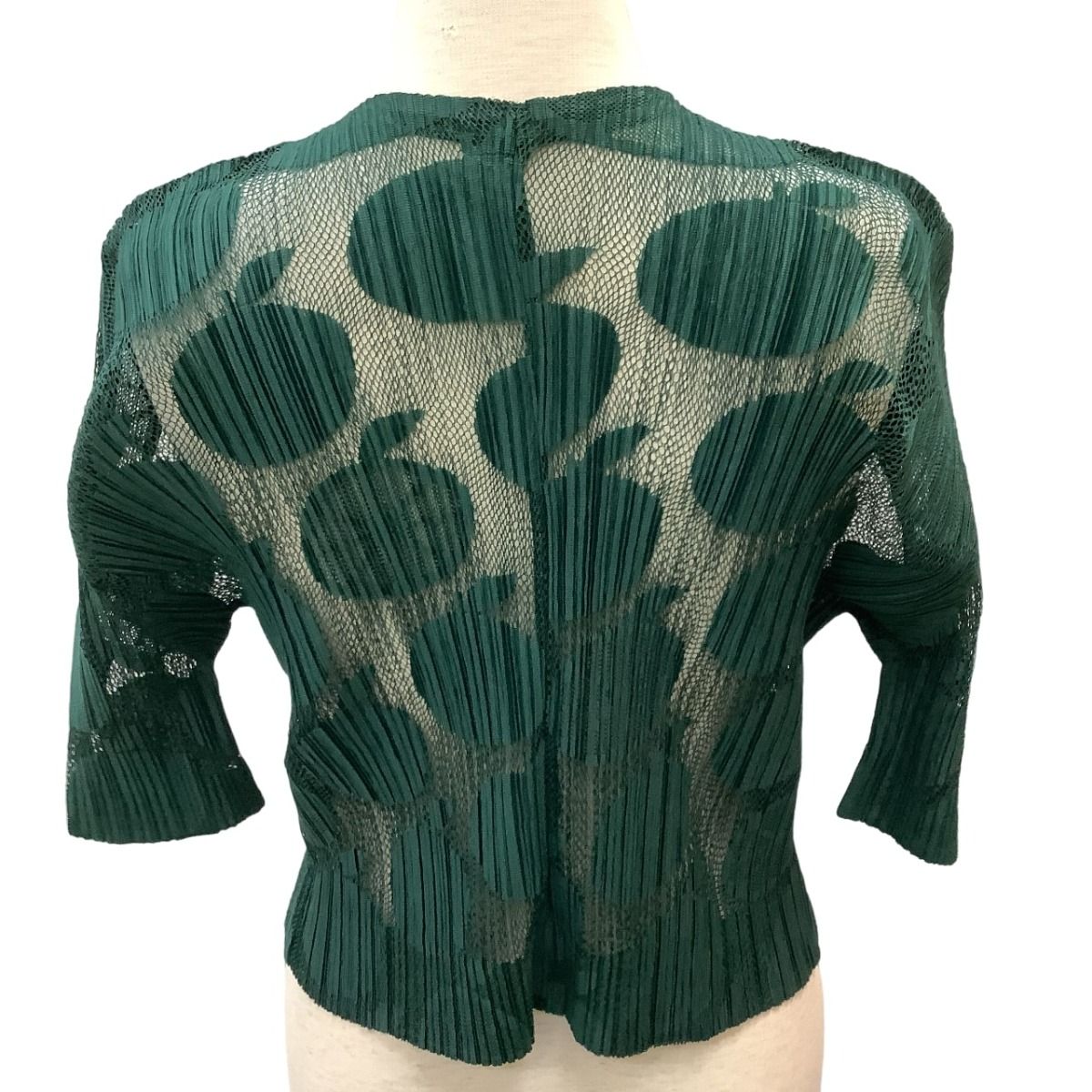 プリーツプリーズ ボレロ フルーツ柄 プリーツプリーズ ボレロ フルーツ柄