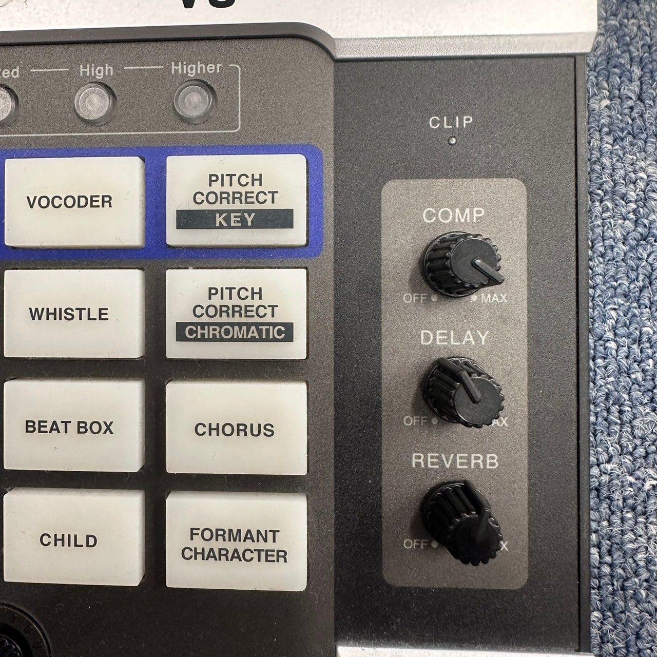 ZOOM ズーム マルチエフェクト ボーカルプロセッサ Vocal Processor V3 