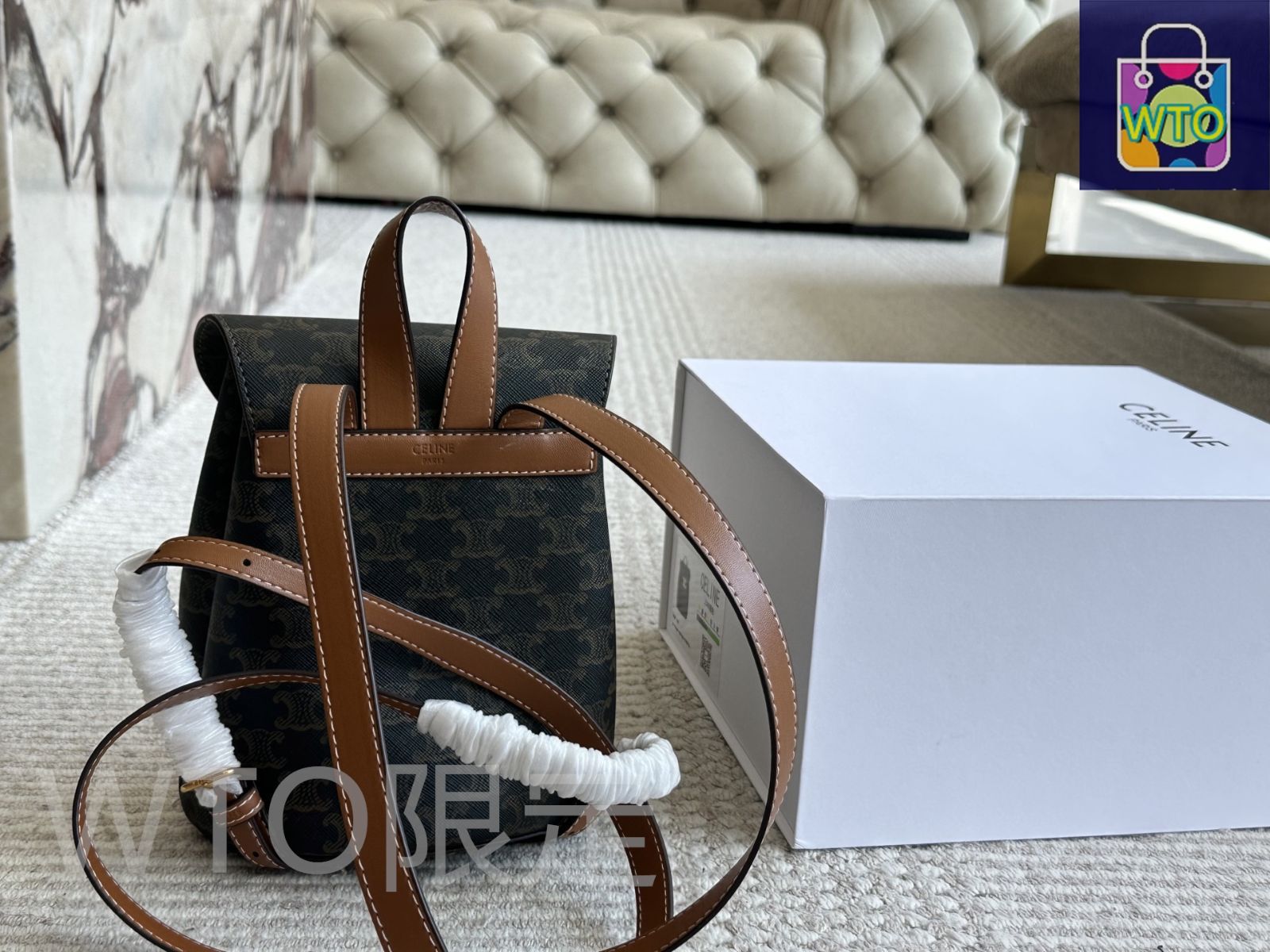 CELINE モノグラムショルダーバッグ CELINE モノグラム ショルダーバッグ