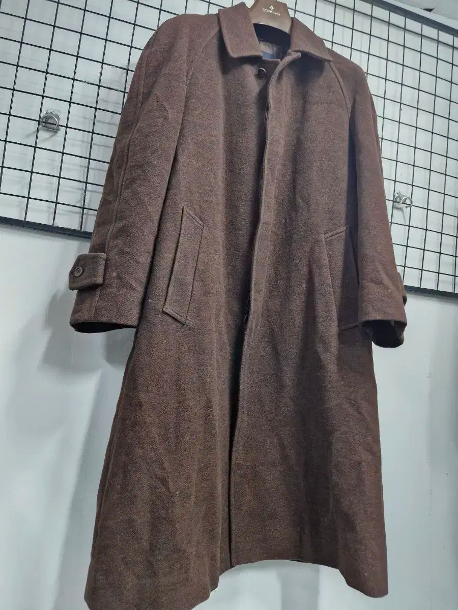 100 ー 105XL ニノ セルッティ コーロン ヴィンテージ ウール ロング コート