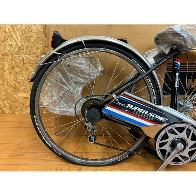 75148 自転車 National SUPER SONIC スーパーソニック B-JT ブラック 当時物 レトロ スーパーカー