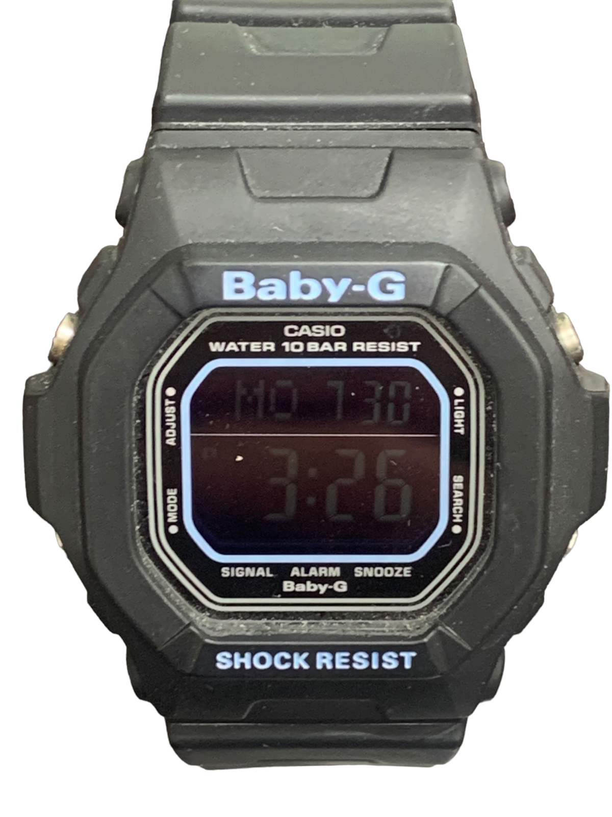 カシオ 腕時計 Baby-G BG-5600BK イーハイフン 黒 USED