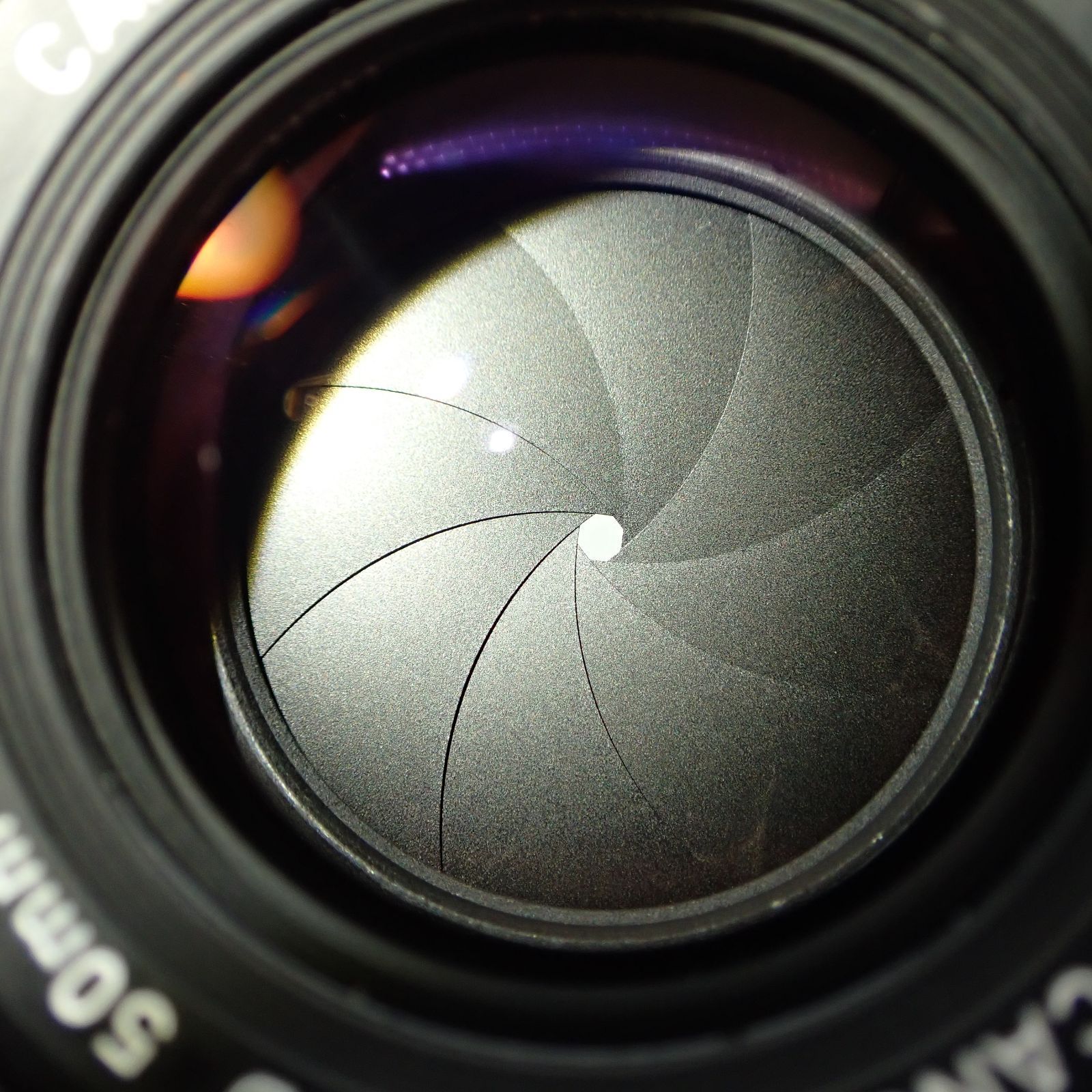 良品 Canon A-1 一眼レフフィルムカメラ New FD NFD 50mm f1.4 標準 単