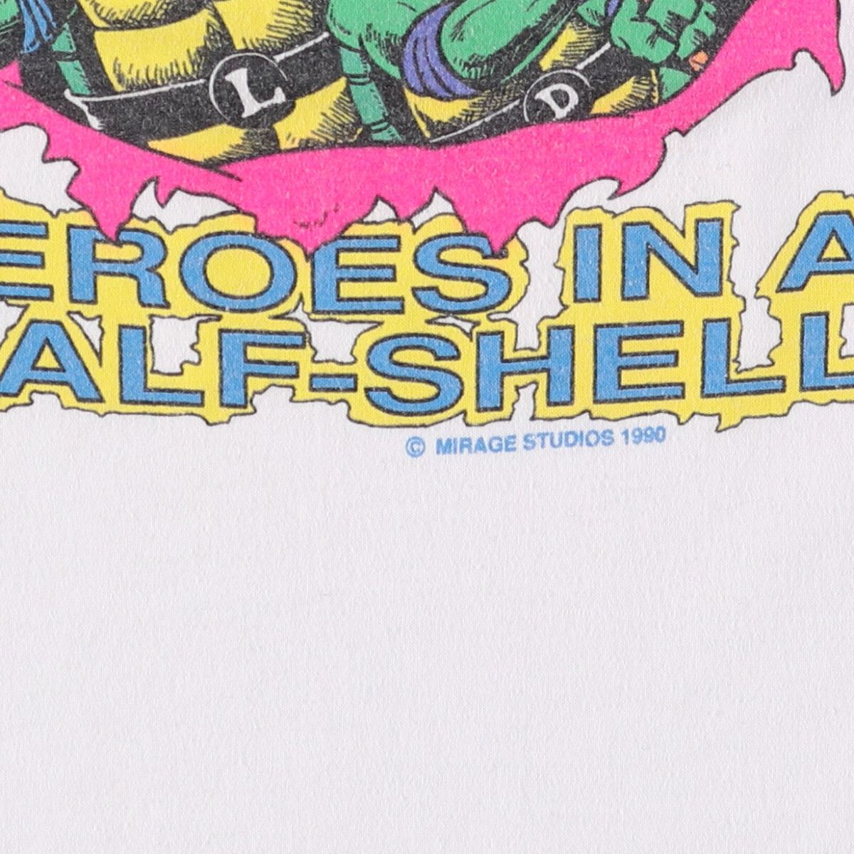 古着 90年代 ヘインズ Hanes Teenage Mutant Ninja Turtles 