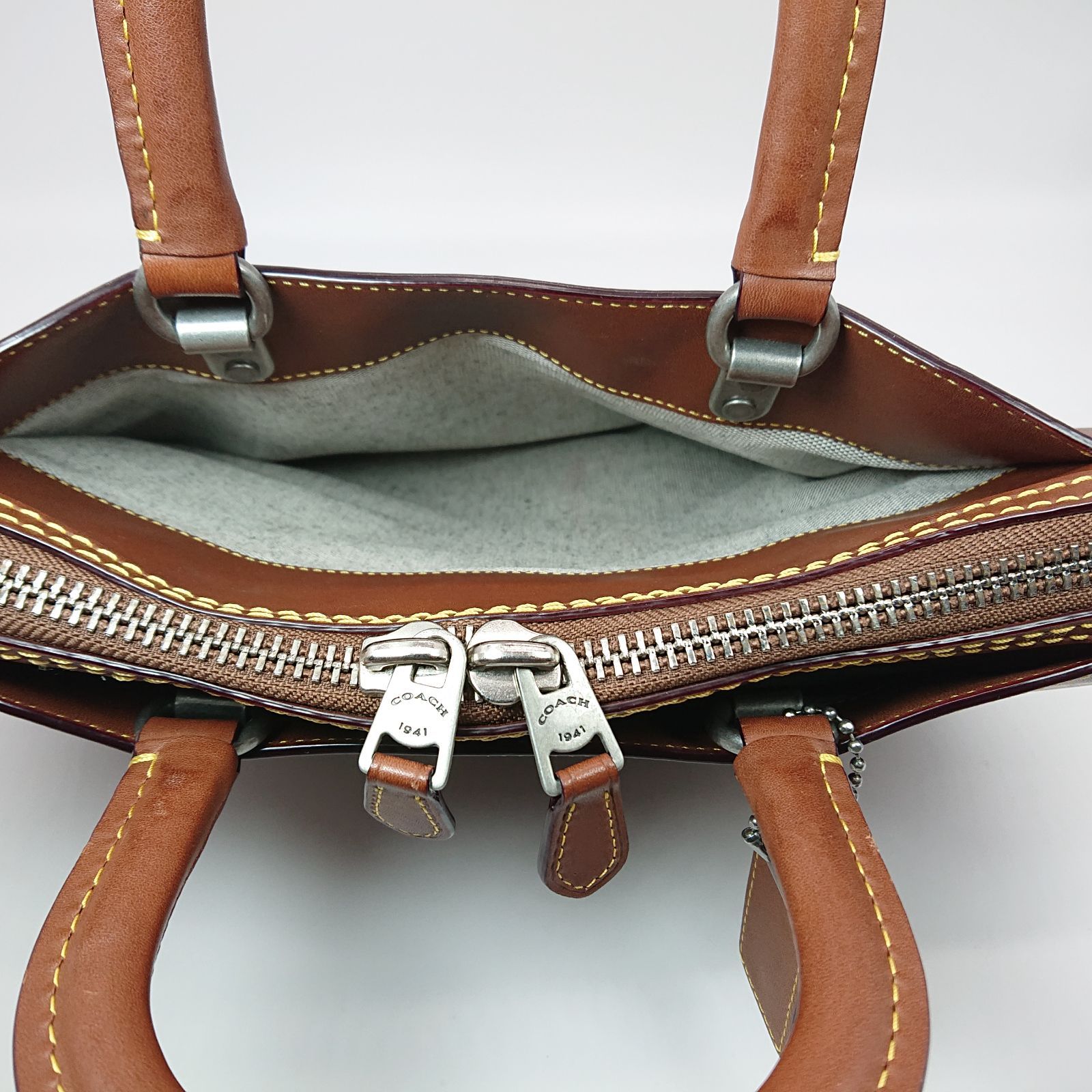 ✨美品✨COACH コーチ ビジネスバッグ 2WAY レザー ブラウン COACH コーチ ビジネスバッグ ショルダーバッグ 2WAY ブラウン