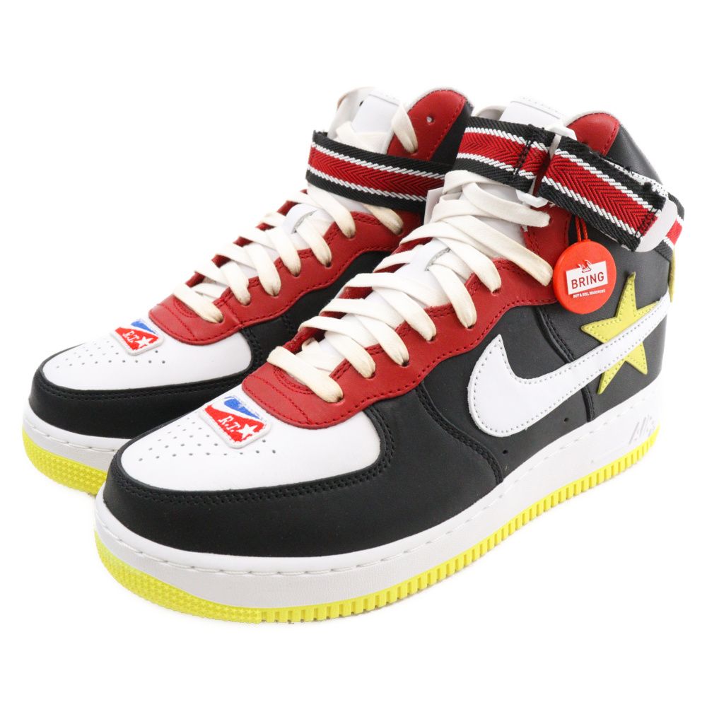 NIKE (ナイキ) ×Riccardo Tisci AIR FORCE1 HI All-Star リカルドティッシ エアフォース1 ハイ  オールスター ハイカットスニーカー ブラック US8.5/26.5cm AQ3366-600 - メルカリ