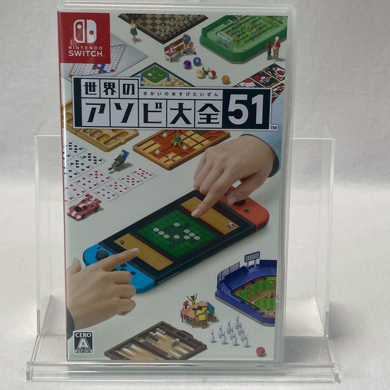 ケース傷あり】Switch/世界のアソビ大全51/動作確認済み/No.1266