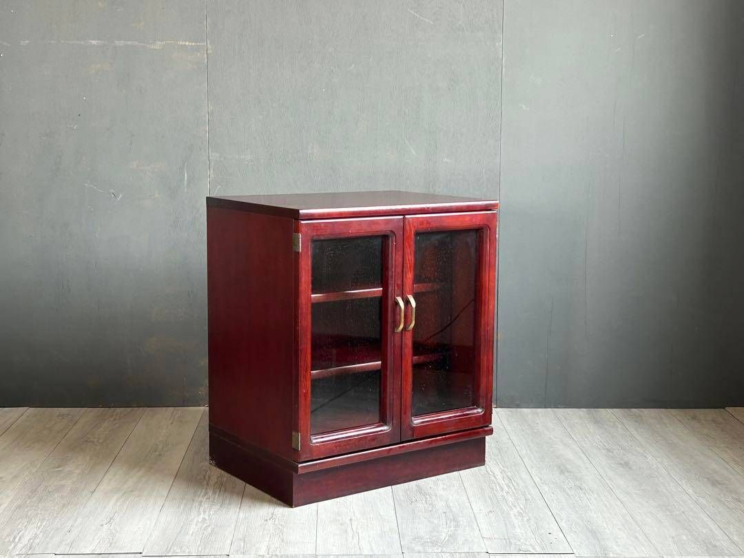 カリモクkarimoku観音開きブラウンチェストサイドボードSH