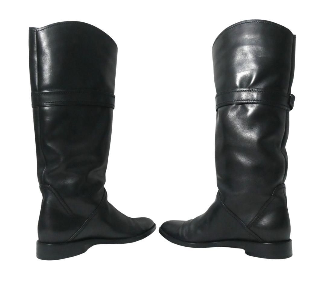 美品 Sergio Rossi セルジオロッシ サイズ37 約24㎝ ロングブーツ