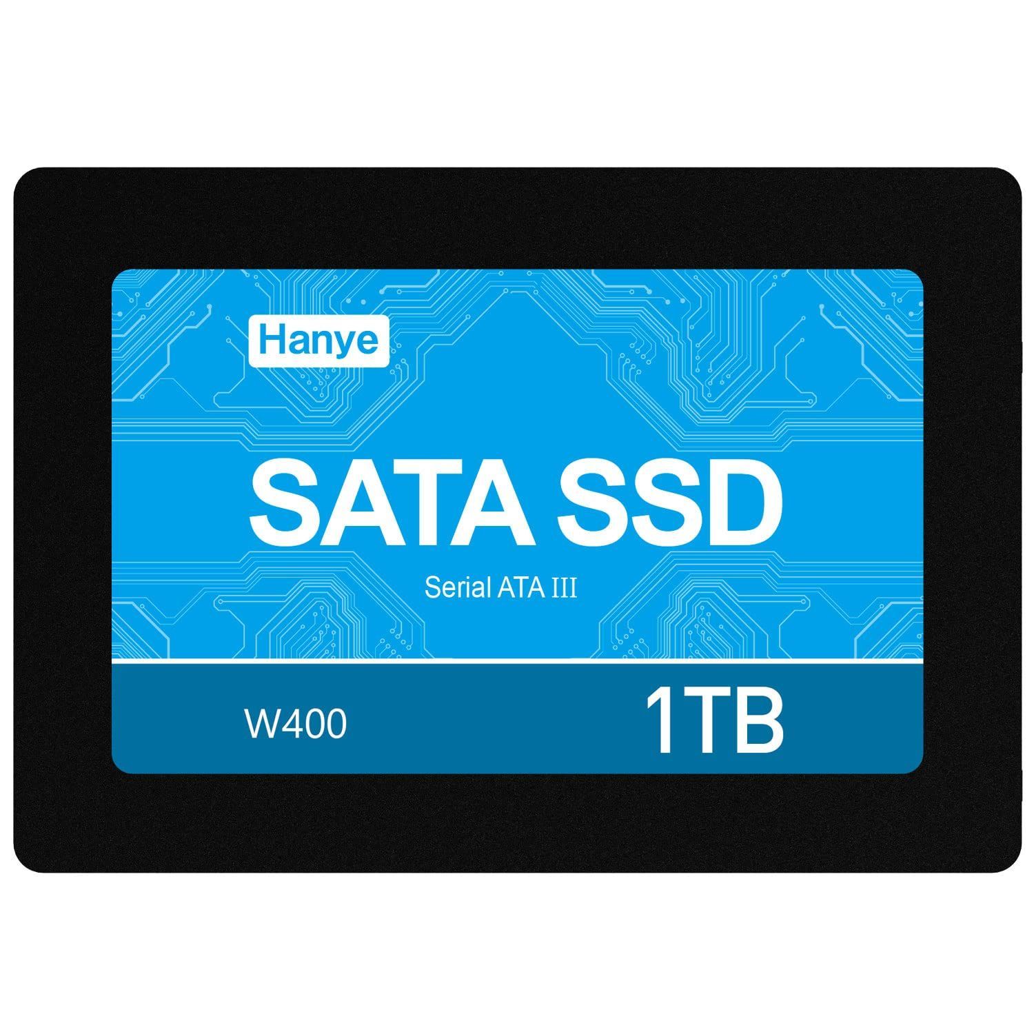 新品 Hanye SSD 1TB 3D NAND 高耐久TLC 採用 内蔵型 2.5インチ SATAIII 6Gb/s アルミ製筐体 W400-1TB 国内正規代理店品 メーカー3年