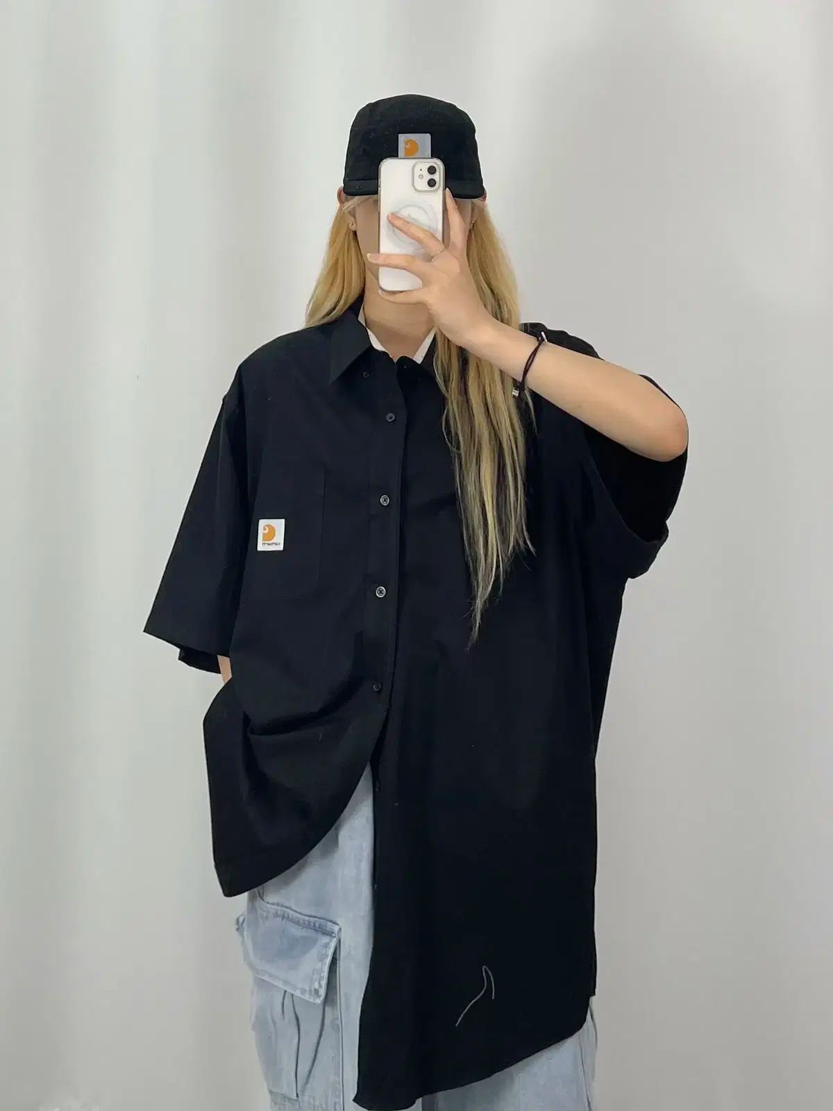 2XL CARHARTT Carhartt(カーハート) 黒 半袖 シャツ CH7529
