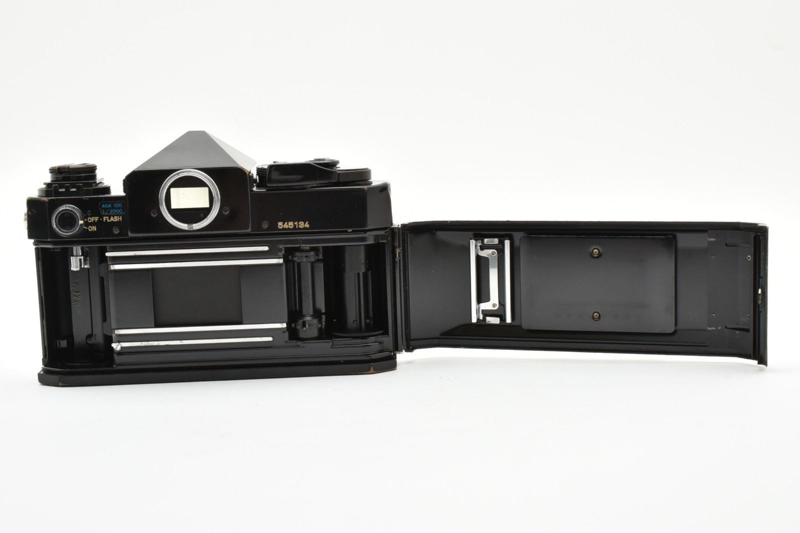 Canon／キヤノン F-1 ブラック ボディ + New FD 50mm F1.8
