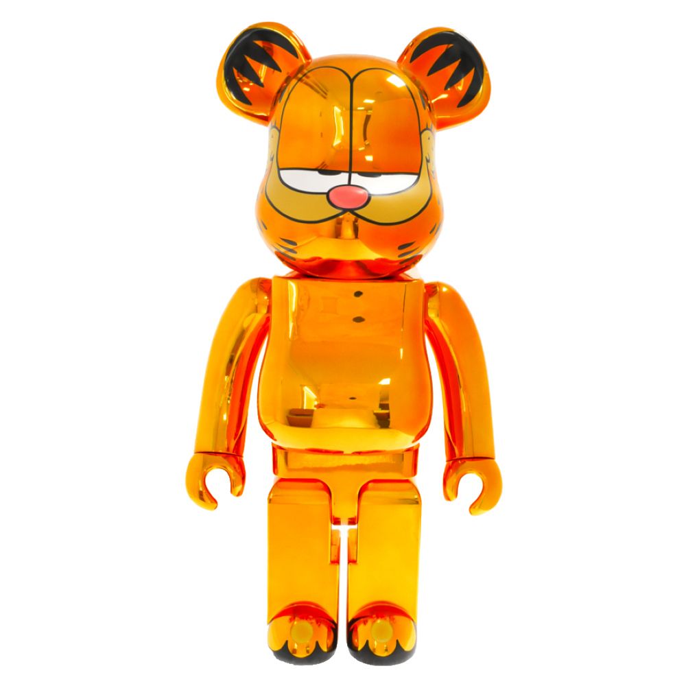 MEDICOM TOY (メディコムトイ) BE@RBRICK GARFIELD GOLD CHROME Ver 1000% ベアブリック  ガーフィールド ゴールドメッキバージョン 1000% フィギュア ゴールド