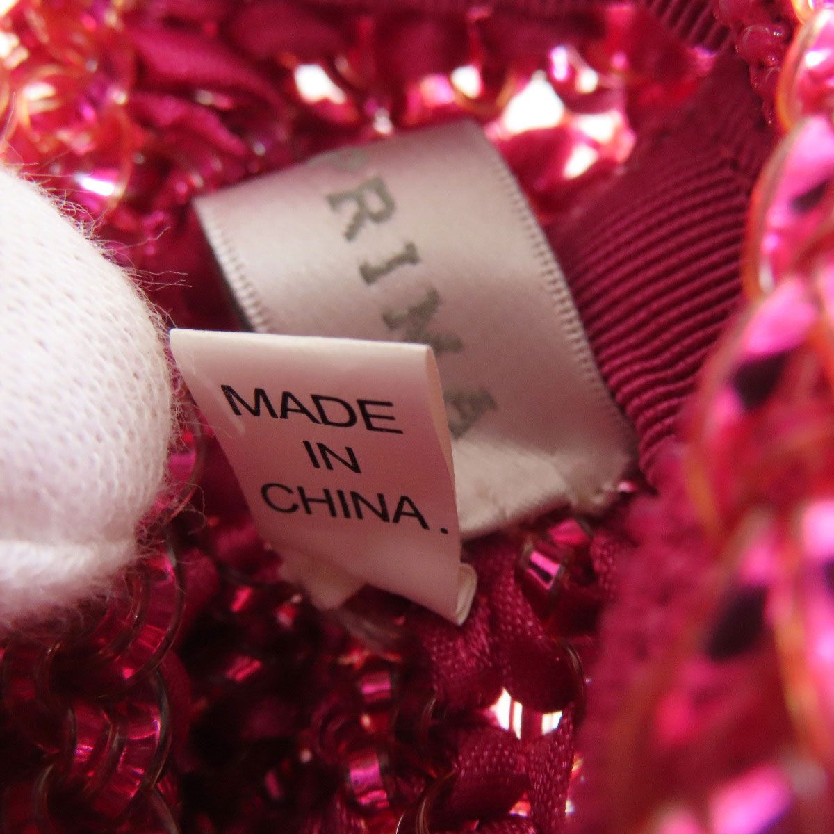 リボン アクセサリーポーチ