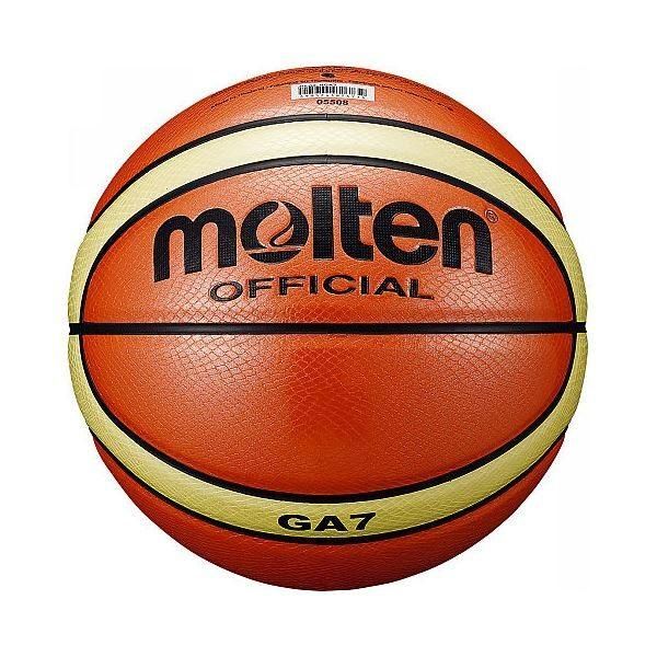 モルテン Molten〕 バスケットボール 〔7号球〕 オレンジ 人工