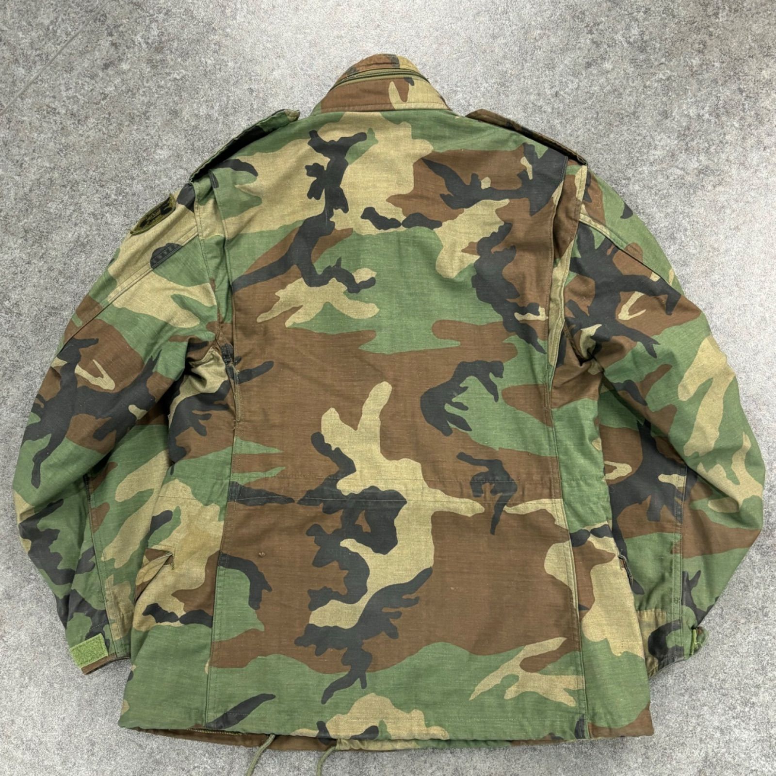 80s 1982年 WINFIELD SERVAL ZIP Military Jacket M-65 US.ARMY