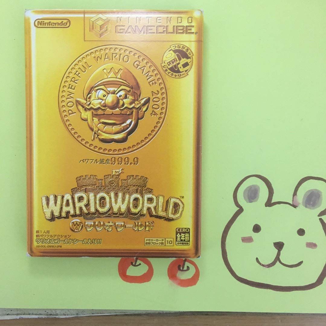 未開封 ゲームキューブ ワリオワールド GAME CUBE WARIO WORLD｜タイトル