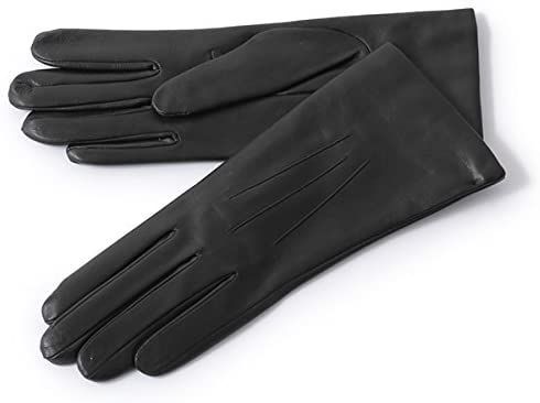 DENTS手袋 | デンツ手袋 7-1134 英国ハンドメイドのグローブ DENTS デンツ グローブ ISABELLE レザー グローブ 手袋 手ぶくろ アームウェア カシミア カラー レディース ライニング カシミアニット