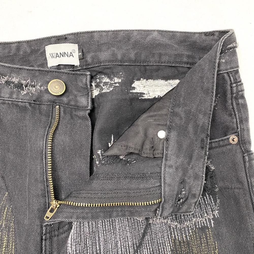 WANNA L.F.S.E 55 Distressed JEANS ワナ デニム WANNA L.F.S.E 55