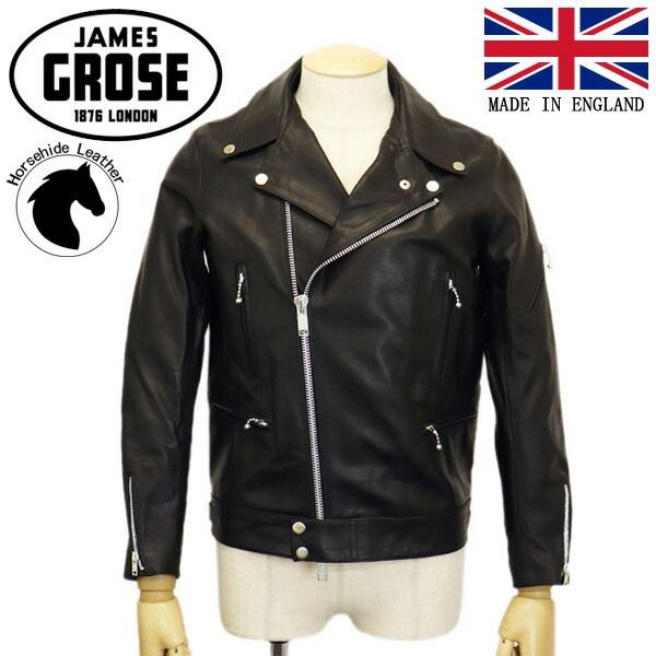 JAMES GROSE (ジェームスグロース) MEN'S NEW MANILA JACKET HORSE