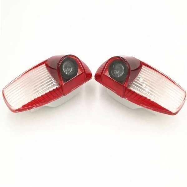 幸運 Porsche ポルシェ LED ロゴ プロジェクター 純正交換タイプ