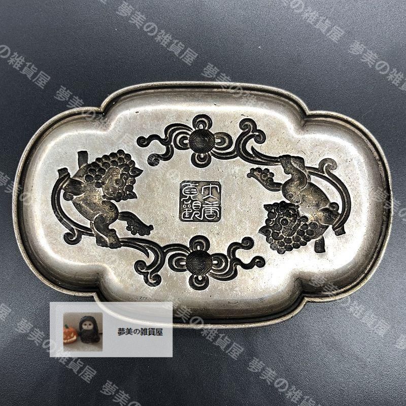 竜行天下印銅製  装飾品 現代工芸品 美術品 置物 hinokiyashop_27-58