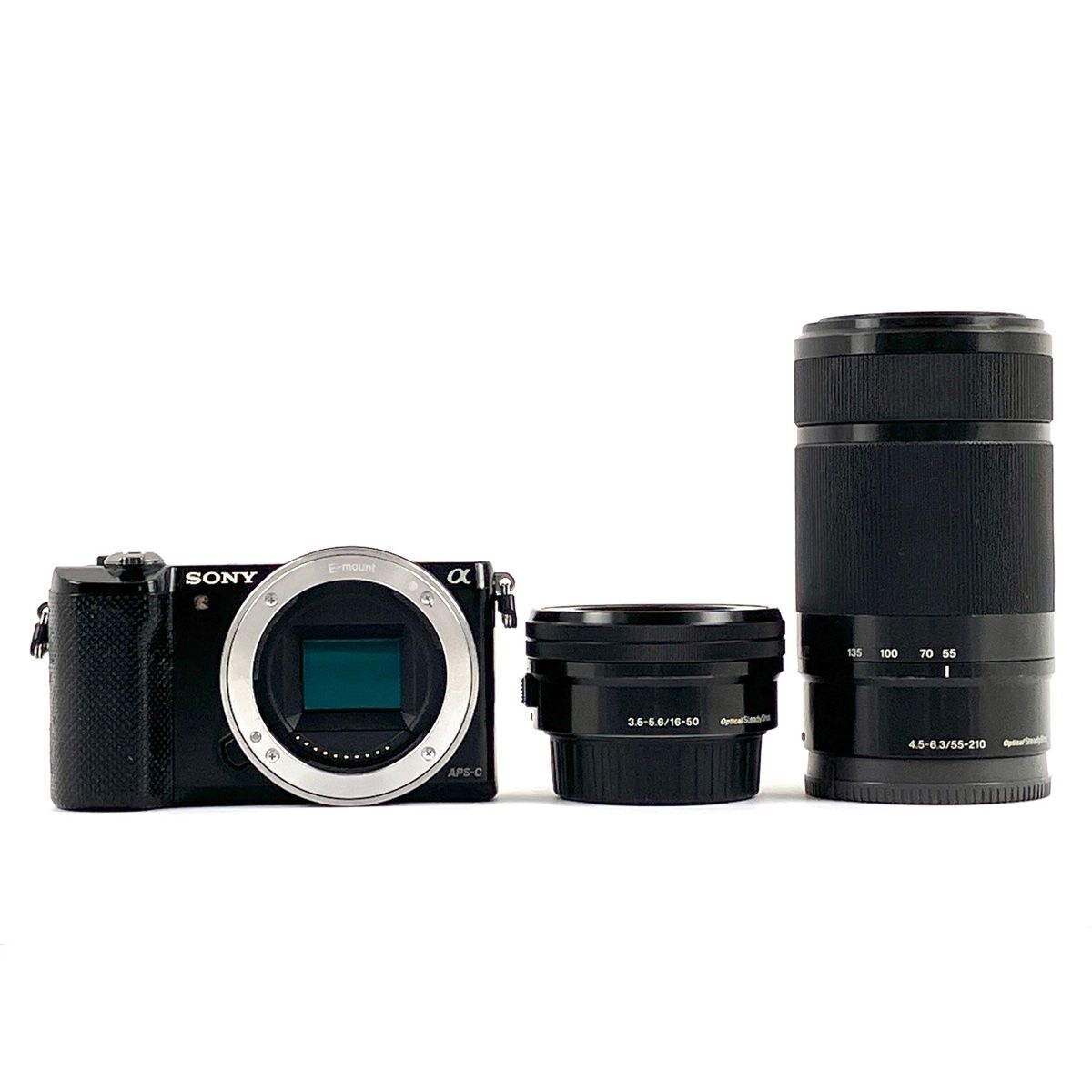 ソニー SONY α5000 ダブルズームキット ILCE-5000Y ブラック デジタル 