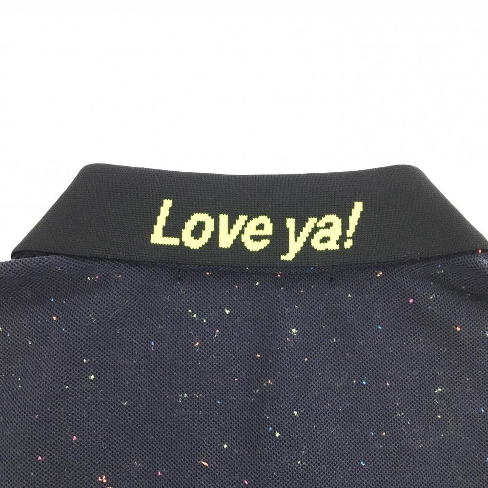 ☆値下げ☆マークアンドロナ×Disney 半袖ポロシャツ ネイビー×蛍光