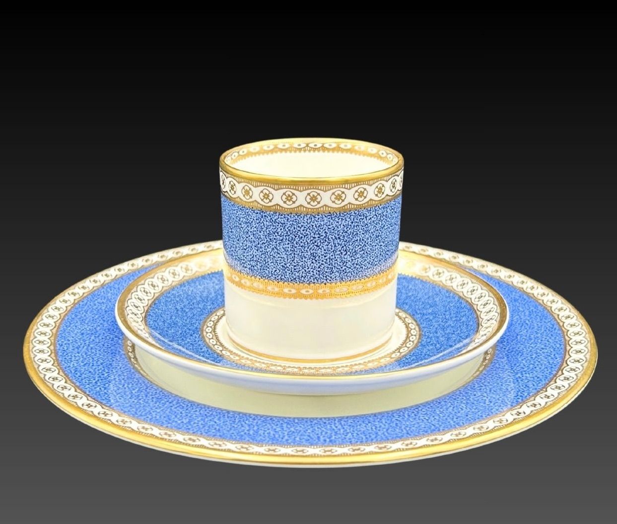 上品なブルー F018