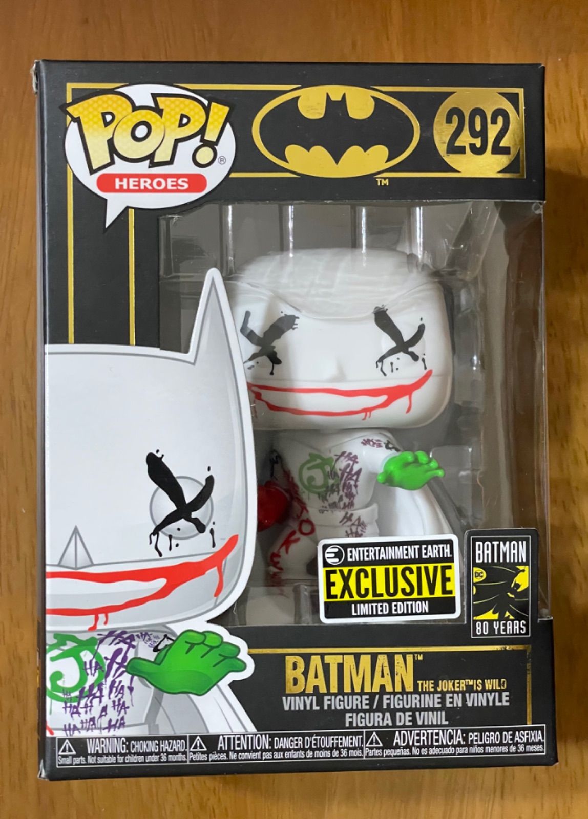FUNKO POP! DC バットマン80周年 292 バットマン ジョーカー
