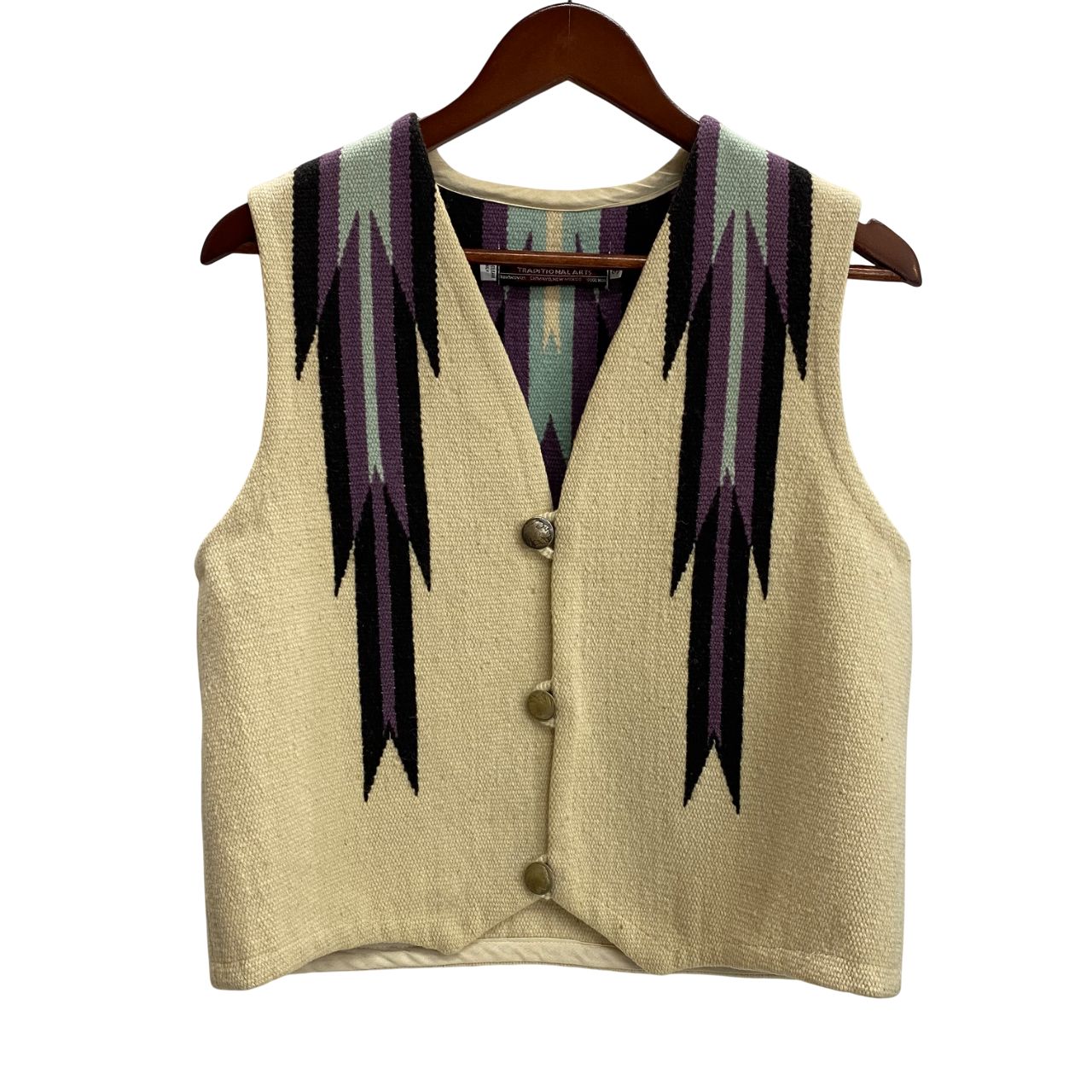 センチネラ CENTINELA Chimayo Vest ベスト ホワイト 36サイズ 201MT-3934 VB