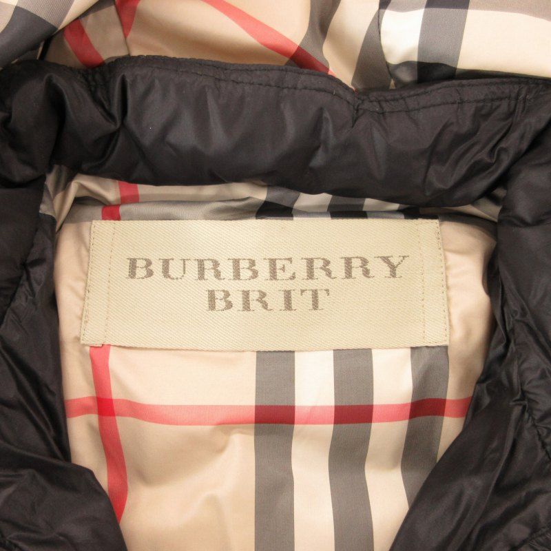 バーバリーブリット BURBERRY BRIT ダウンジャケット フード付き